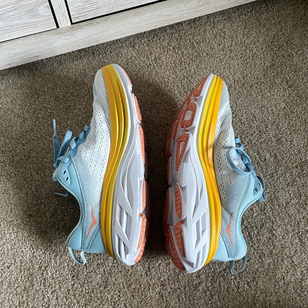 SOLD! Hoka | Bondi 8 Shoes Womens Running Sneakers - Picture 3 of 8